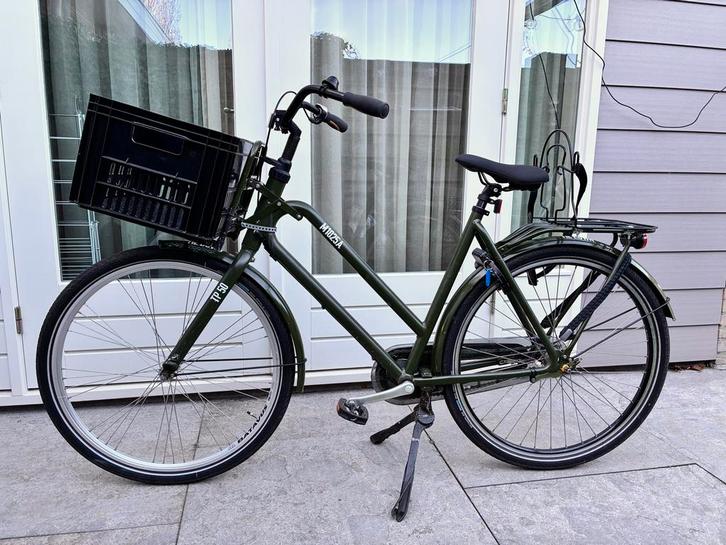 Hele mooie school fiets (transportfiets), Fietsen en Brommers, Fietsen | Jongens, 26 inch of meer, Ophalen of Verzenden