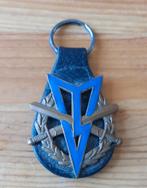 MLV speld met zwemmen op borstzakhanger, Verzamelen, Ophalen of Verzenden, Landmacht, Nederland, Embleem of Badge