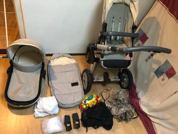 Joolz day kinderwagen grijs / ziver + veel extra's! beschikbaar voor biedingen