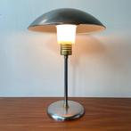 vintage design stijl bauhaus Ikea jaren 80 90 tafellamp, Ophalen of Verzenden, Zo goed als nieuw, Glas