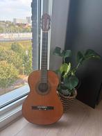 Gitaar met hoes, Muziek en Instrumenten, Snaarinstrumenten | Gitaren | Akoestisch, Ophalen, Gebruikt, Klassieke of Spaanse gitaar