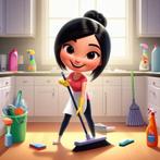 Schoonmaakster beschikbaar, Vanaf 5 jaar, Overige vormen