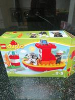 Duplo 10591, brandweer boot, alleen blauw lichtje op boot on, Ophalen, Duplo