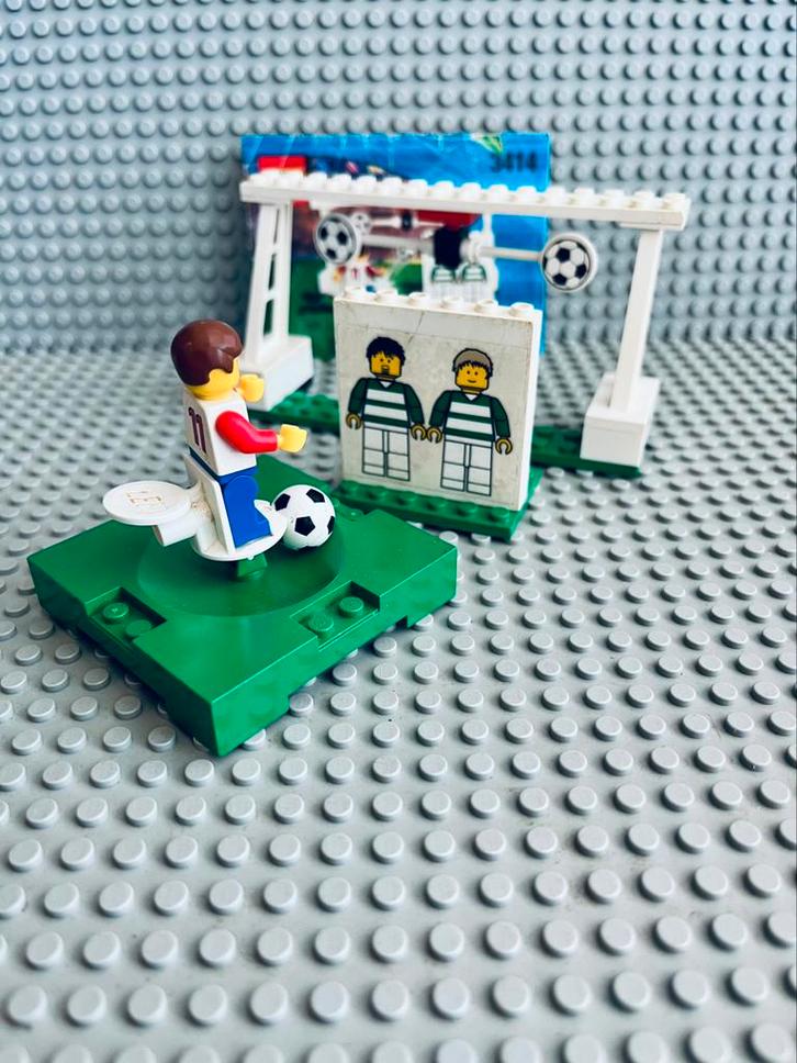 LEGO 3414 Precision Shooting voetbalset, Kinderen en Baby's, Speelgoed | Duplo en Lego, Gebruikt, Lego, Complete set, Ophalen of Verzenden