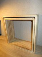 Houten rekjes wandrekjes, Huis en Inrichting, Woonaccessoires | Wandplanken en Boekenplanken, Ophalen of Verzenden