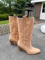 Dames zomerlaarzen Esprit maat 37, Hoge laarzen, Beige, Ophalen of Verzenden, Gedragen