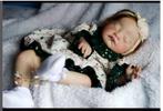 Reborn baby, Ophalen of Verzenden, Zo goed als nieuw, Babypop, Levensecht of Reborn