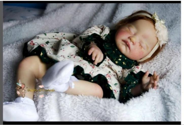 Reborn baby, Verzamelen, Poppen, Zo goed als nieuw, Babypop, Levensecht of Reborn, Ophalen of Verzenden