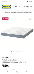 Ikea vesteroy matras 140 x 200, Huis en Inrichting, Slaapkamer | Matrassen en Bedbodems, Ophalen, Gebruikt, Tweepersoons, 140 cm