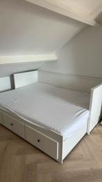 wit bed met lades IKEA HEMNES stijl, Ophalen, Wit, Tweepersoons, Zo goed als nieuw