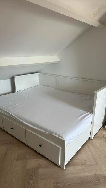 wit bed met lades IKEA HEMNES stijl beschikbaar voor biedingen