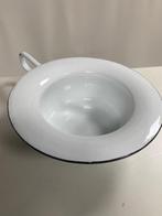 emaille po of steek, Ophalen