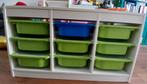 Trofast met bakken en deksels, Huis en Inrichting, Ophalen, Gebruikt, 25 tot 50 cm, Minder dan 100 cm