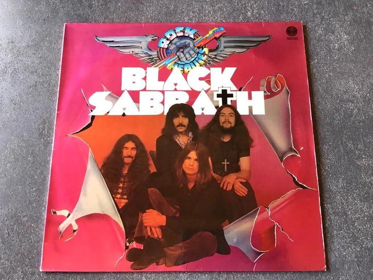 Black Sabbath - Rock Heavies - Vinyl, Cd's en Dvd's, Vinyl | Hardrock en Metal, Gebruikt, Ophalen of Verzenden