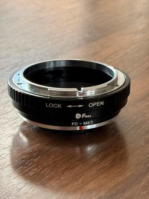 Adapter for Canon FD lens for M4/3 Micro four third cameras, Audio, Tv en Foto, Fotografie | Lenzen en Objectieven, Zo goed als nieuw