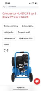 Airpress HL 124 25  3 pk, Doe-het-zelf en Verbouw, Compressors, Ophalen, 6 tot 10 bar, Nieuw, 200 tot 400 liter/min