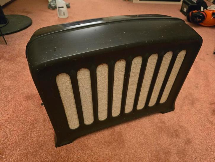 Telefunken Sihaphon 52 bakeliet luidspreker, Antiek en Kunst, Antiek | Tv's en Audio, Ophalen of Verzenden