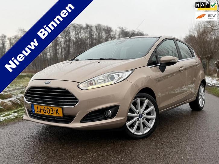 Ford Fiesta 1.0 EcoBoost Titanium | Nieuwe Distributieriem!, Auto's, Ford, Bedrijf, Te koop, Fiësta, ABS, Airbags, Airconditioning
