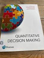 Quantitative Decision Making - Erasmus Universiteit, Ophalen of Verzenden, Beta, Gelezen, WO
