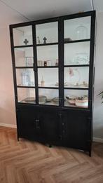 Zwarte Apothekerskast lott giga meubel, Ophalen, Zo goed als nieuw, 25 tot 50 cm, Minder dan 100 cm