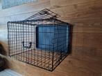 Honden Bench zwart, Dieren en Toebehoren, Hondenhokken, Ophalen, Zo goed als nieuw, Minder dan 75 cm, Minder dan 65 cm