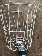 Leuke creme witte mand., Overige materialen, Mand, Rond, Ophalen of Verzenden