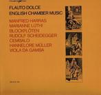 Flauto Dolce - English Chamber Music, Kamermuziek, Ophalen of Verzenden, Zo goed als nieuw, 12 inch