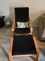 IKEA Poäng Stoel - Nieuwe Kussens!, Huis en Inrichting, Fauteuils, Ophalen, Gebruikt, 75 tot 100 cm, 50 tot 75 cm