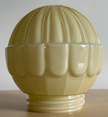 THABUR - Den Haag art deco plafond lamp bol glas 1930 beschikbaar voor biedingen