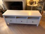 Tv meubel - wit en landelijk, Huis en Inrichting, Ophalen, Gebruikt, 100 tot 150 cm, Minder dan 100 cm
