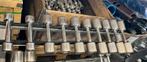 Chrome technogym dumbells 2-10 kg gewichten dumbell set, Ophalen, Dumbbell, Dumbells, 2-10 kg