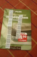 16 pluszegels van de handdoekenactie, Plus, Ophalen
