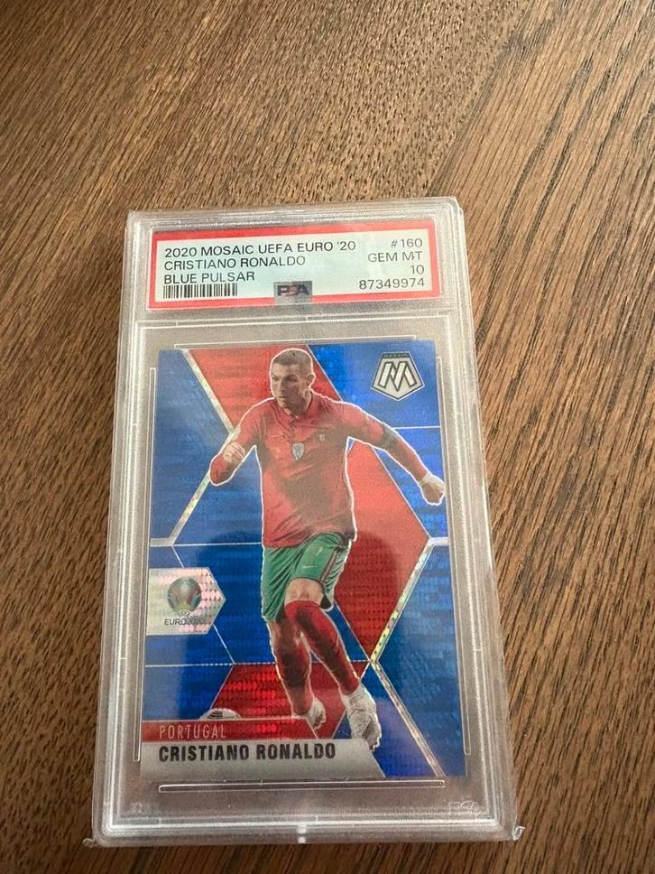 Ronaldo psa10, Hobby en Vrije tijd, Stickers en Plaatjes, Zo goed als nieuw, Plaatje, Ophalen