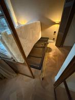 Auping Original bedframe met 2 ligvlakken 180x210 grijs, Ophalen, 210 cm, Tweepersoons, Zo goed als nieuw