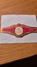 Sigarenbanden HEEG (Fr), Ophalen, Zo goed als nieuw, Sigarenbandjes