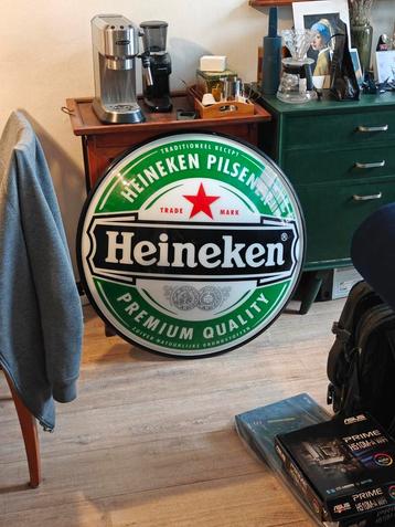 Heineken Bier - reclame zuil kap -  77cm diameter beschikbaar voor biedingen