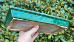 Bonsai schaal groen geglazuurd aardewerk 32,1x17,2x4,1, Tuin en Terras, Bloempotten, Ophalen of Verzenden, Zo goed als nieuw, Aardewerk