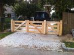 Poort, landhek, toegangspoort, Ophalen, 100 tot 150 cm, Nieuw, Hout