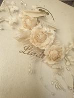 Brocante haarkam met bloemen, Antiek en Kunst, Ophalen of Verzenden