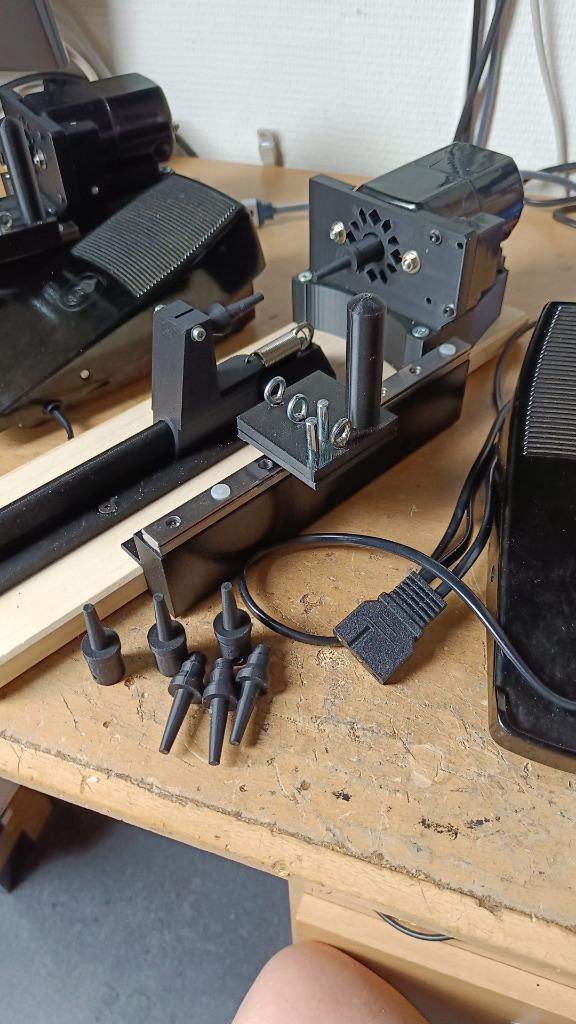 Klos(spoel) opspoelmachine voor weefschuiten, Hobby en Vrije tijd, Spinnewielen en Spinnen, Nieuw, Onderdelen en Toebehoren, Ophalen of Verzenden