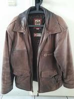 Nickelson leren jas maat L, Kleding | Heren, Ophalen of Verzenden, Gedragen, Maat 52/54 (L), Bruin