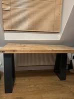 Wood4You Bureau - Houten Bureau 55x129cm, Ophalen, Gebruikt, Bureau