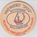 1 HEINEKEN HAVENDIENST SPIDO BIERVILTJE, Verzamelen, Biermerken, Ophalen of Verzenden, Gebruikt, Viltje(s), Heineken