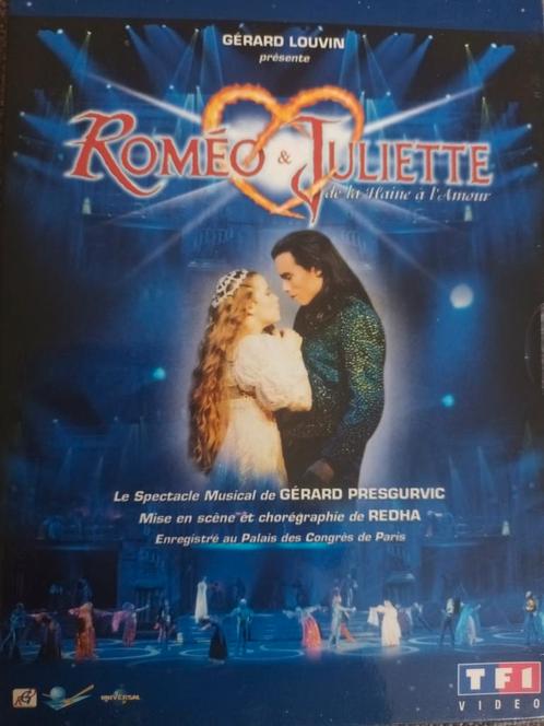 Romeo & Juliette de la haine a l'amour musical 4 uur, Cd's en Dvd's, Dvd's | Muziek en Concerten, Zo goed als nieuw, Alle leeftijden