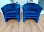 Paarse Stoelen Set - Goede Staat, Huis en Inrichting, Fauteuils, Ophalen, Minder dan 75 cm, Zo goed als nieuw, 50 tot 75 cm