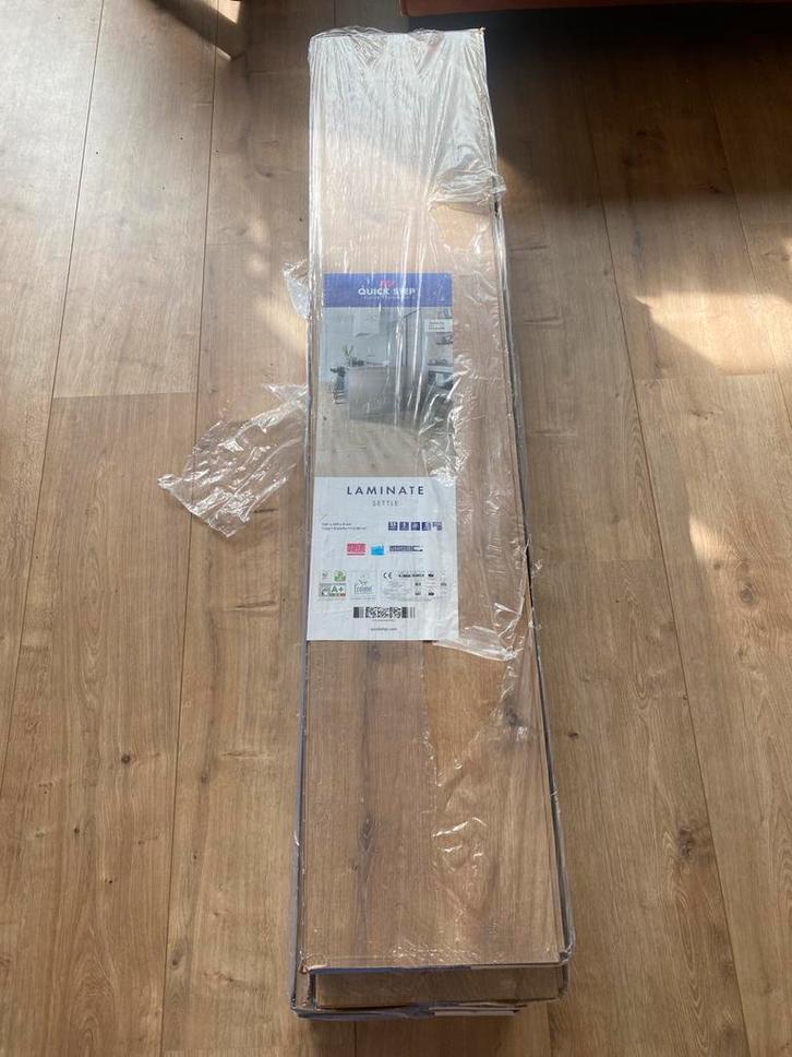 Quickstep laminaat eik, Doe-het-zelf en Verbouw, Vloerdelen en Plavuizen, Nieuw, Laminaat, Hout, 50 tot 150 cm, 10 tot 30 cm, 10 m² of meer