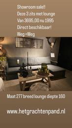 Hertog jan lounge 277 x 160 dark grey bank (hoffz style), Nieuw, Ophalen of Verzenden