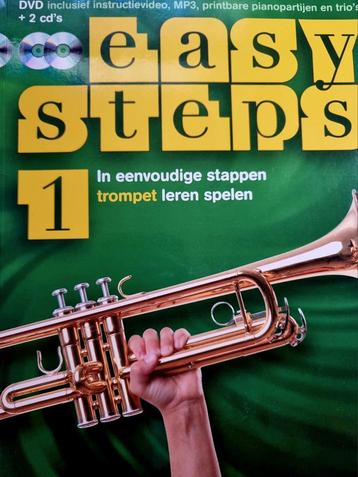 Easy Steps Trompet 1 - + Cd Dvd.  Nieuwstaat beschikbaar voor biedingen