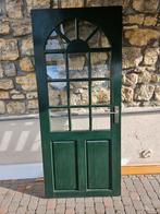 Te koop sterke, mooie hardhouten deur. In goede staat., Ophalen, Binnendeur, 200 tot 215 cm