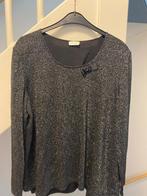 GERRY WEBER ZWART GLITTER BLOUSE, MAAT; L, Kleding | Dames, Maat 42/44 (L), Ophalen of Verzenden, Zo goed als nieuw, Gerry Weber